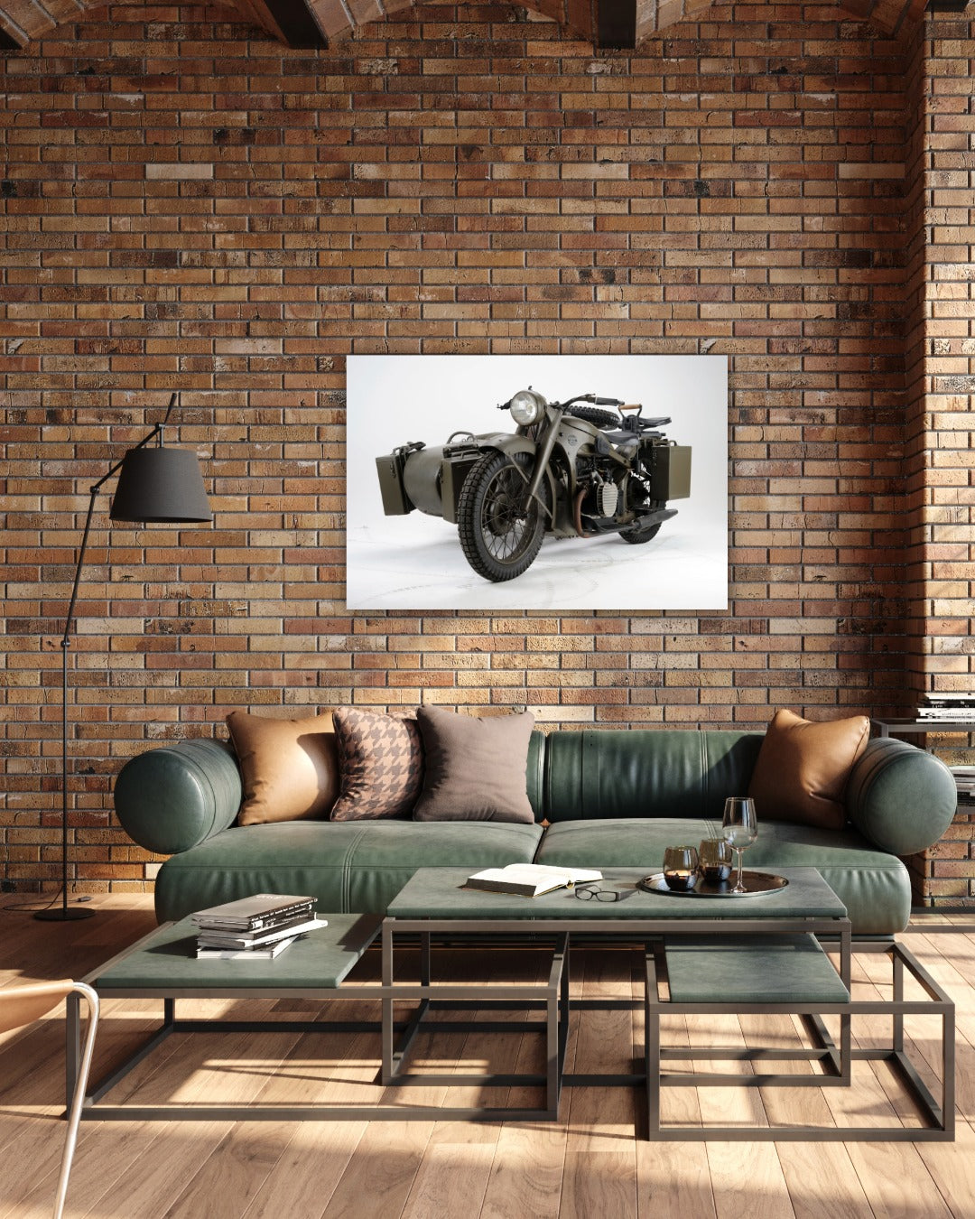 BMW R12 mit Beiwagen