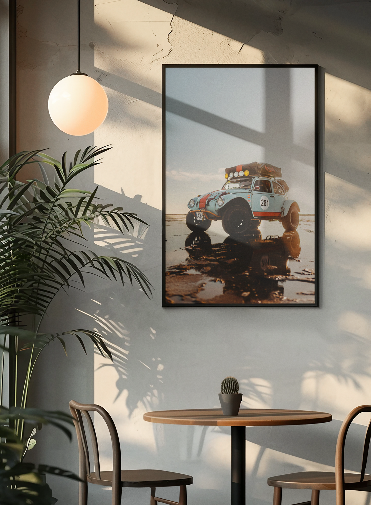 VW Baja Bug am Strand