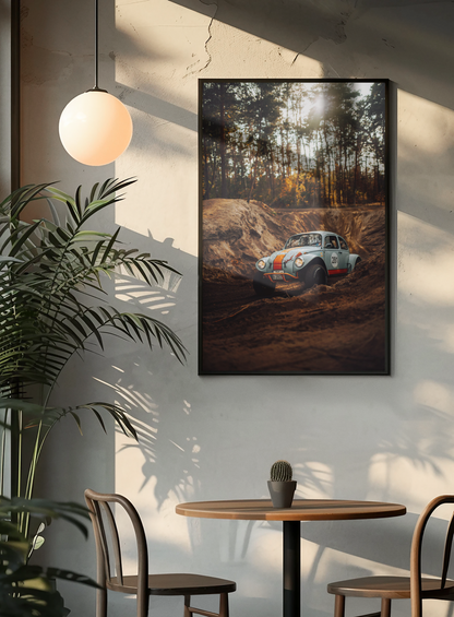 VW Baja Bug in Kiesgrube